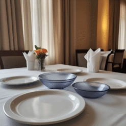 Bộ Bát đĩa Nhựa nhà hàng 800x800