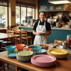 Bộ Bát đĩa Nhựa nhà hàng 800x800 (8)