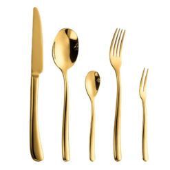 Bộ Dao Muỗng Nĩa Mạ Vàng DCNHMK (1)