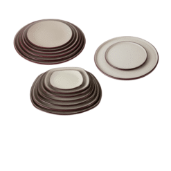 Bộ bát đĩa nhám hai lớp melamine Fataco 800x800 (2)