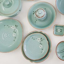 bát đĩa Bát Tràng men ngọc DCNH (4)