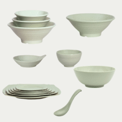 Các Loại Bộ Bát Đĩa Cát Xanh Melamine Fataco Đa Dạng Lựa Chọn