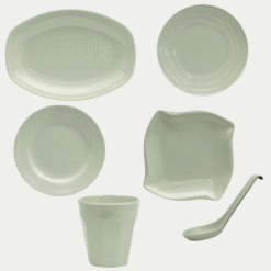 Bí Quyết Sắp Xếp Bộ Bát Đĩa Cát Xanh Melamine Fataco Hiệu Quả, Chuyên Nghiệp