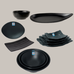Tại Sao Lựa Chọn Bộ Bát Đĩa Nhám Màu Đen Melamine Fataco Quan Trọng?