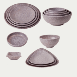 Tại Sao Lựa Chọn Bộ Bát Đĩa Nhám Màu Môn Melamine Fataco Quan Trọng?