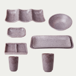 Dụng cụ nhà hàng Mekoong: Chuyên Cung Cấp Bộ Bát Đĩa Nhám Màu Môn Melamine Fataco Chất Lượng Cao