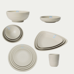 Tại Sao Lựa Chọn Bộ Bát Đĩa Nhám Màu Nâu Melamine Fataco Quan Trọng?