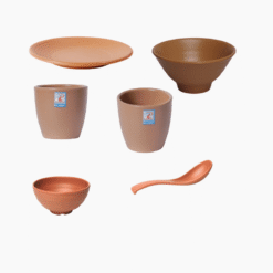 Bảng Giá Tham Khảo Các Loại Bộ Bát Đĩa Nhám Màu Ngói Melamine Fataco