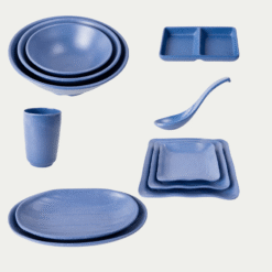 Tại Sao Lựa Chọn Bộ Bát Đĩa Nhám Màu Xanh Dương Melamine Fataco Quan Trọng?