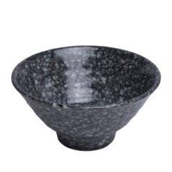 Bộ Bát Đĩa Vân Đá Đen Melamine Fataco DCNH (22)