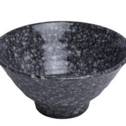 Bộ Bát Đĩa Vân Đá Đen Melamine Fataco DCNH (23)