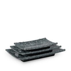 Bộ Bát Đĩa Vân Đá Đen Melamine Fataco DCNH (7)