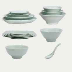 Các Loại Bộ Bát Đĩa Vân Đá Ngọc Melamine Fataco Đa Dạng Lựa Chọn