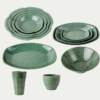 Bộ Bát Đĩa Vân Đá Rêu Melamine Fataco Là Gì?