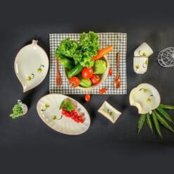 Gợi Ý Cách Bài Trí Bộ bát đĩa cho gia đình Lễ Tết Để Mâm Cơm Thêm Đẹp