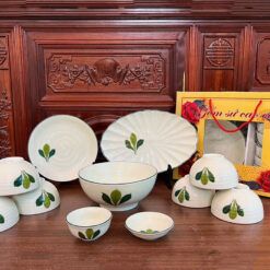 Gợi Ý Cách Trưng Bày Bộ bát đĩa đẹp làm quà tặng gia đình Để Tôn Vinh Giá Trị