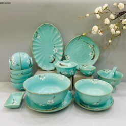 Đa Dạng Bộ bát đĩa đẹp làm quà tặng gia đình: Khám Phá Thế Giới Sắc Màu và Phong Cách