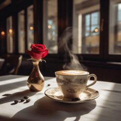 Cách Sắp Xếp Ly Cappuccino Cà Phê Hiệu Quả