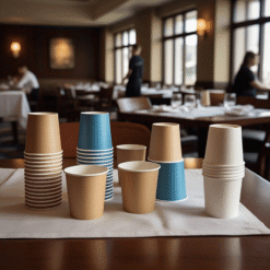 Ly Giấy Cà Phê: Giải Pháp Tiện Lợi, Thân Thiện Môi Trường Cho Nhà Hàng Hiện Đại