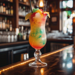 Cách Sắp Xếp Ly Hurricane Cocktail Hiệu Quả