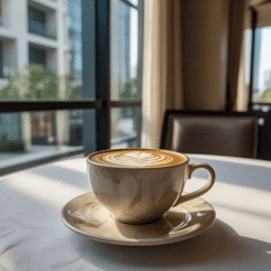 Cách Sắp Xếp Ly Latte Cà Phê Hiệu Quả