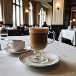 Ly Thủy Tinh Cà Phê: Nâng Tầm Trải Nghiệm, Kiến Tạo Phong Cách Cho Nhà Hàng