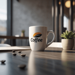 Ly Cà Phê in Logo: Khắc Dấu Ấn Thương Hiệu, Nâng Tầm Trải Nghiệm Khách Hàng Cho Nhà Hàng Của Bạn