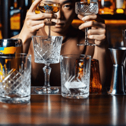 Cách Sắp Xếp Ly cocktail (Cocktail glass) Thủy Tinh Hiệu Quả