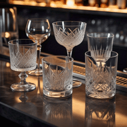 Lựa Chọn Ly cocktail (Cocktail glass) Thủy Tinh Theo Phong Cách Nhà Hàng