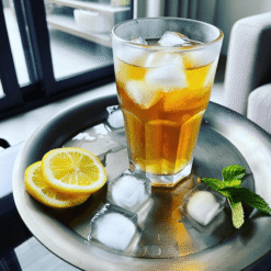 Ly trà đá (Iced tea glass) Thủy Tinh: Bí quyết vàng nâng tầm trải nghiệm khách hàng cho nhà hàng của bạn
