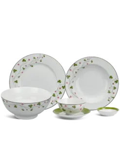 Bộ bàn ăn 22 sản phẩm - Jasmine - Hoa May Mắn DCNH