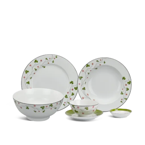 Bộ bàn ăn 22 sản phẩm - Jasmine - Hoa May Mắn DCNH