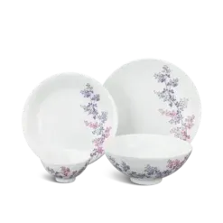 Bộ đồ ăn 09 sản phẩm - Daisy - Cỏ Tím1 (1)