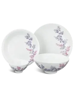 Bộ đồ ăn 09 sản phẩm - Daisy - Cỏ Tím1 (1)