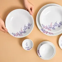 Bộ đồ ăn 09 sản phẩm - Daisy - Cỏ Tím3