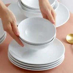 Bộ đồ ăn 09 sản phẩm - Daisy - Trắng DCNH (5)