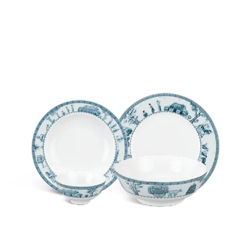 Bộ đồ ăn 09 sản phẩm - Jasmine - Thôn Dã DCNH