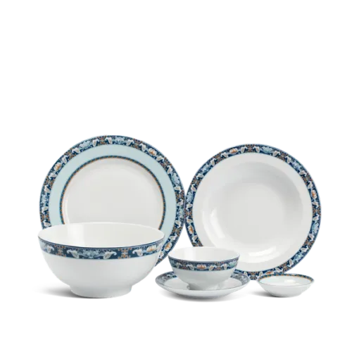 Bộ đồ ăn 10 người 36 sản phẩm - Jasmine - Phước Lộc Thọ DCNH