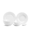 Bộ đồ ăn 10 người 36 sản phẩm - Jasmine - Trắng DCNH