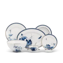 Bộ đồ ăn 10 người 48 sản phẩm - Hoàng Cung - Sen Vàng DCNH