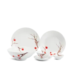 Bộ đồ ăn 22 Sản Phẩm - Daisy - Hồng Mai DCNH