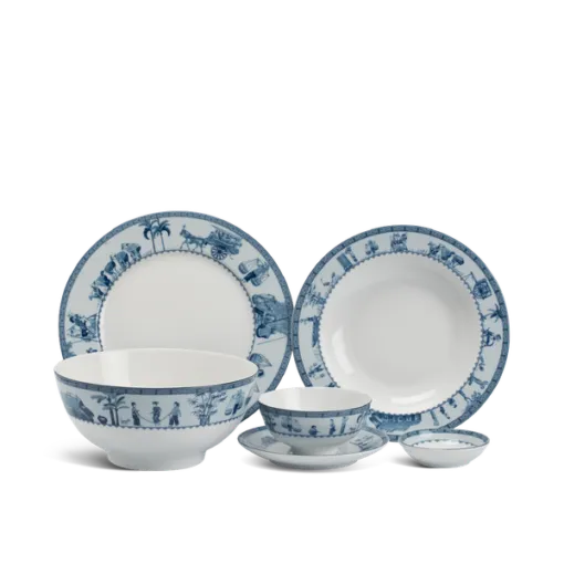 Bộ đồ ăn 22 sản phẩm - Jasmine - Thôn Dã DCNH