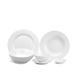 Bộ đồ ăn 22 sản phẩm - Jasmine - Trắng DCNH