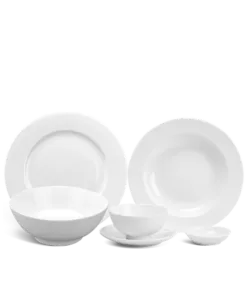 Bộ đồ ăn 22 sản phẩm - Jasmine - Trắng DCNH