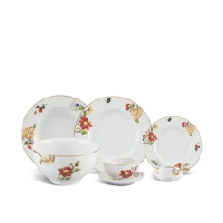 Bộ đồ ăn 25 sản phẩm (B) - Camellia - Cát Tường