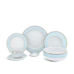 Bộ đồ ăn 30 sản phẩm - Gastroline - Xanh Ngọc DCNH