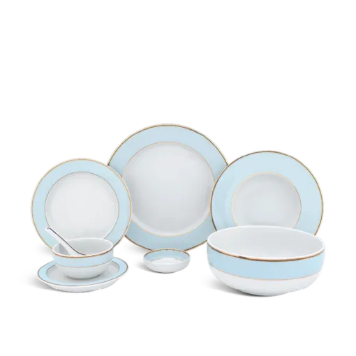 Bộ đồ ăn 30 sản phẩm - Gastroline - Xanh Ngọc DCNH