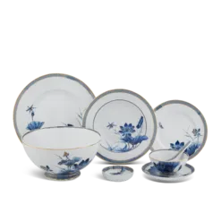 Bộ đồ ăn 30 sản phẩm - Hoàng Cung - Sen Vàng DCNH