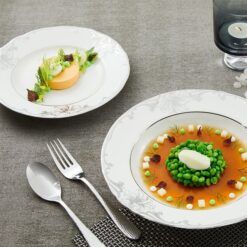 Bộ đồ ăn 6 người 32 sản phẩm - Đài Các - Trang Trí Bạch Kim DCNH (2)