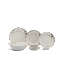 Bộ đồ ăn 6 người 32 sản phẩm - Đài Các - Trang Trí Bạch Kim DCNH (3)